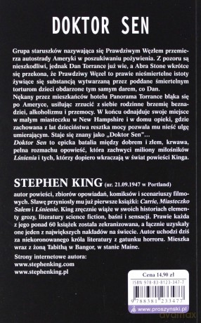 Doktor sen (pocket) - Stephen King [KSIĄŻKA]