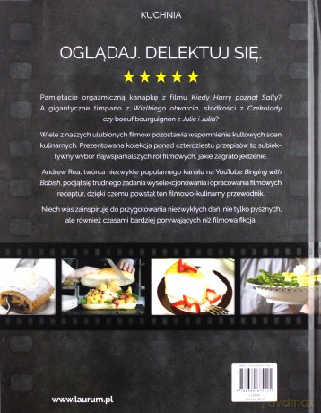 Filmowe menu. Przewodnik kulinarny dla miłośników kina - Andrew Rea [KSIĄŻKA]