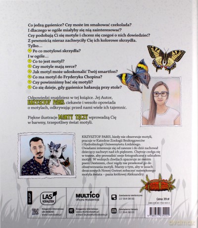 Gąsienice w czekoladzie i inne tajemnice motyli - Krzysztof Pabis [KSIĄŻKA]