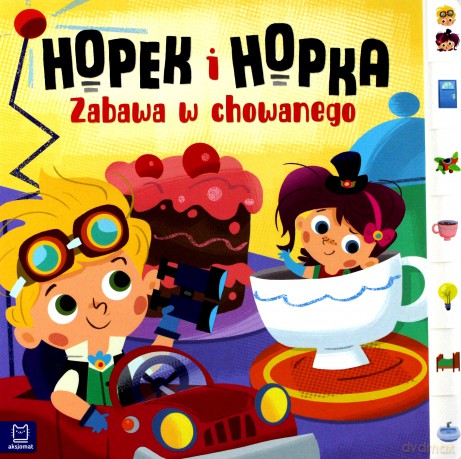 Hopek i Hopka. Zabawa w chowanego interaktywna książeczka dla dzieci [KSIĄŻKA]