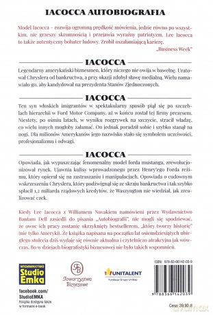 Iacocca. Autobiografia - Lee Iacocca, William Novak [KSIĄŻKA]