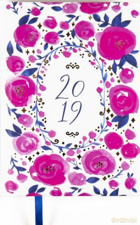 Kalendarz 2019 flora B6 dnt róże 70213 [KALENDARZ]