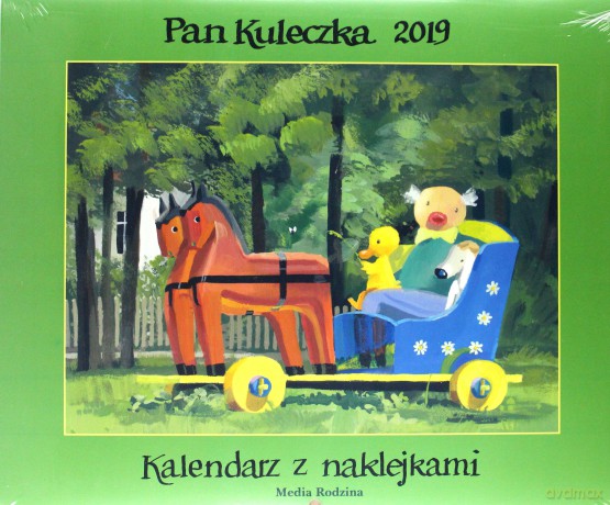 Kalendarz 2019 Pan Kuleczka - Wojciech Widłak [KALENDARZ]