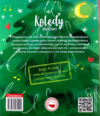 Kolędy polskie dla dzieci [KSIĄŻKA]+[CD]