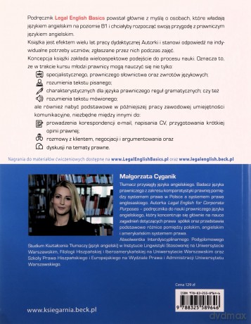 Legal English Basics - Małgorzata Cyganik [KSIĄŻKA]