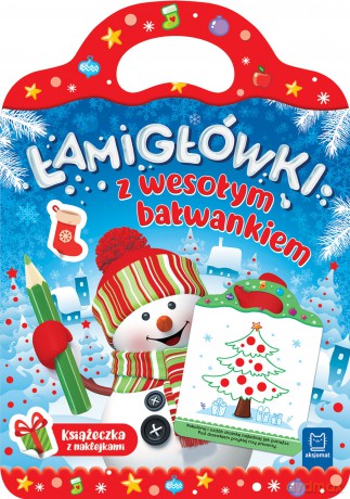 Łamigłówki z wesołym bałwankiem [KSIĄŻKA]