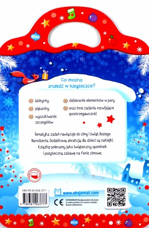 Łamigłówki z wesołym bałwankiem [KSIĄŻKA]