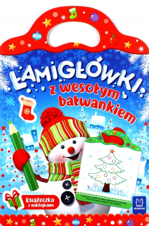 Łamigłówki z wesołym bałwankiem [KSIĄŻKA]