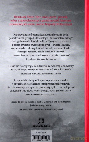 Narcyz i złotousty - Hermann Hesse [KSIĄŻKA]