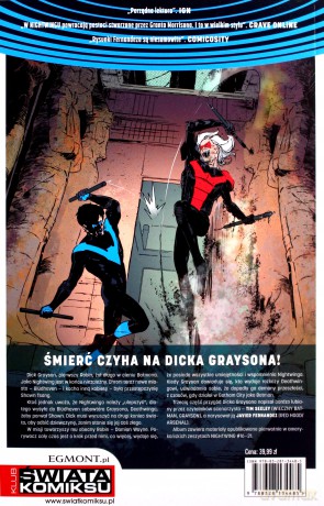 Nightwing musi umrzeć. Nightwing (Tom 3) - Tim Seeley, Javier Fernandez, Chris Sotomayor [KOMIKS]