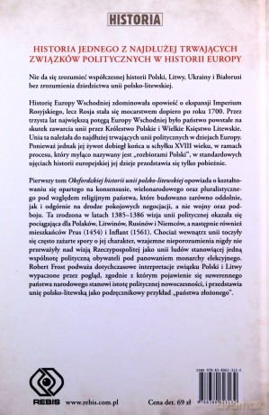 Oksfordzka historia Unii Polsko-Litewskiej (Tom 1) - Robert I. Frost [KSIĄŻKA]