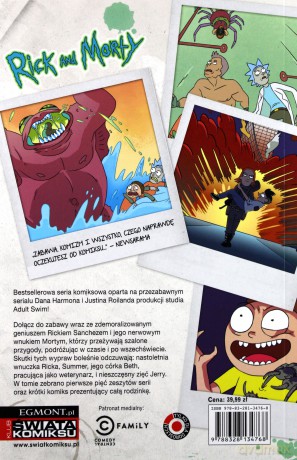 Rick i Morty (Tom 1) - Zac Gorman, Cj Cannon [KOMIKS]