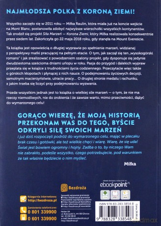 Siła marzeń czyli jak zdobyłam Koronę Ziemi - Miłka Raulin [KSIĄŻKA]