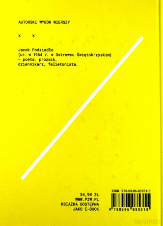 Sprzeczna jaskrawość - Jacek Podsiadło [KSIĄŻKA]