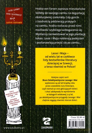 Biuro detektywistyczne Lassego i Mai (Tom 26) - Tajemnica zamku. - Martin Widmark, Helena Willis [KSIĄŻKA]