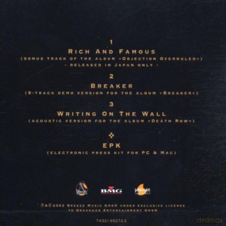 Accept: Rich And Famous [CD]