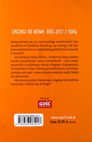 W górę serca. Droga do duchowego pokoju - Fulton J. Sheen [KSIĄŻKA]
