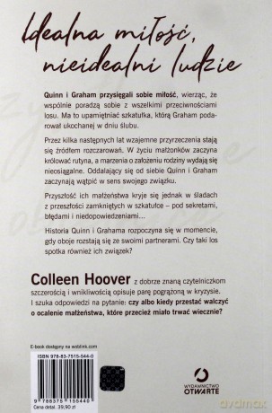 Wszystkie nasze obietnice - Colleen Hoover [KSIĄŻKA]