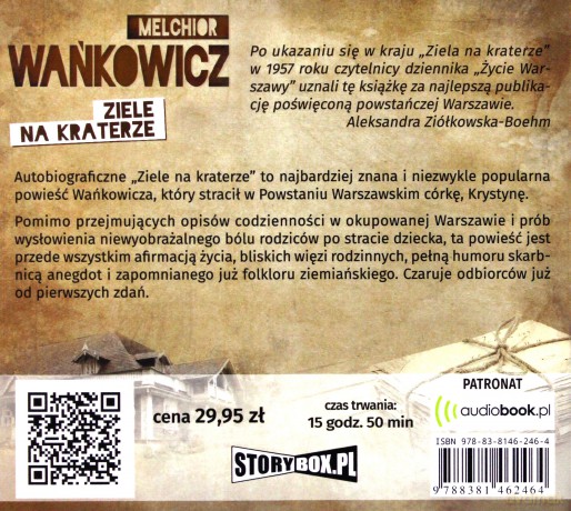 Ziele na kraterze - Melchior Wańkowicz [AUDIOBOOK]