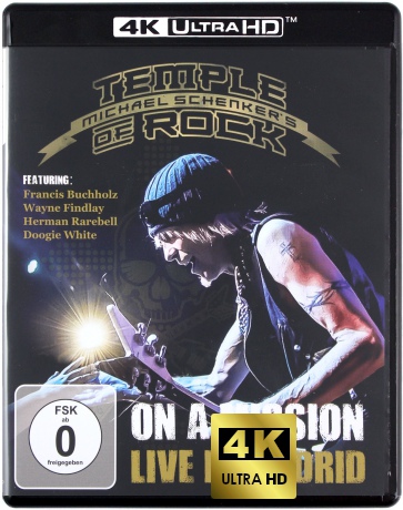 Michael Schenker: Temple of Rock Live In Madrid [Blu-Ray 4K]