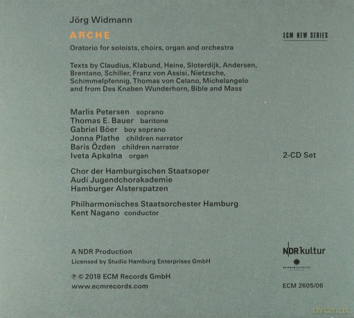 Jorg Widmann: Arche [2CD]