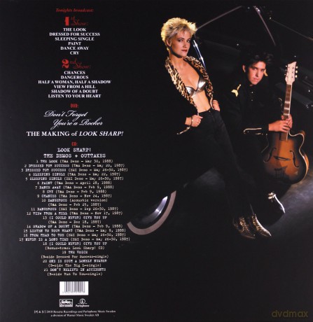 Roxette: Look Sharp (30th Anniversary Edition) [Winyl]+[DVD]+[CD]