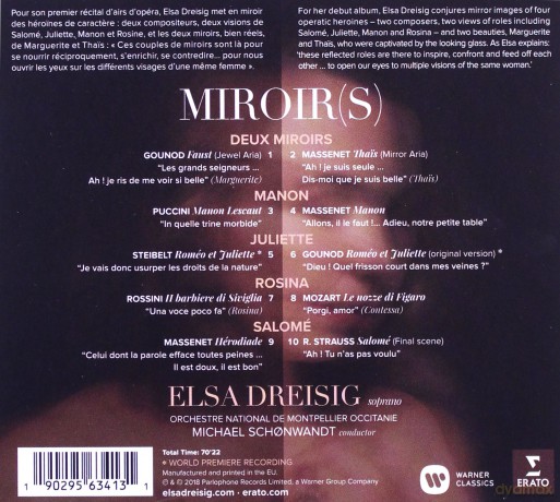 Elsa Dreisig: Miroirs [CD]