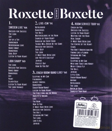 Roxette: Roxette DVD Boxette [4DVD]