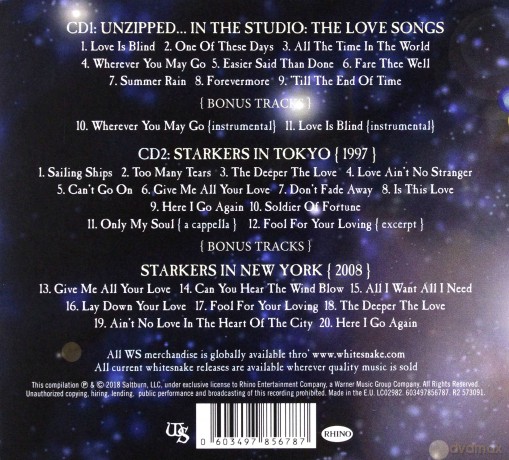 Whitesnake: Unzipped [2CD]