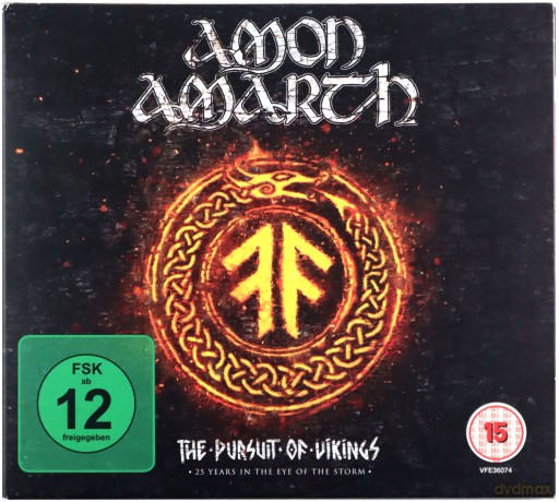 Amon Amarth: The Pursuit Of Vikings: 25 Years In The Eye Of The Storm [Blu-Ray]+[CD]