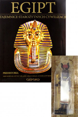 Tajemnice starożytnych cywilizacji 01: Prehistoria + Figurka Hathor [KSIĄŻKA]+[FIGURKA]