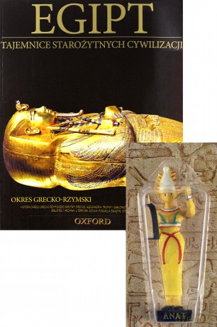 Tajemnice starożytnych cywilizacji 12: Okres Grecko-Rzymski + Figurka Anat [KSIĄŻKA]+[FIGURKA]