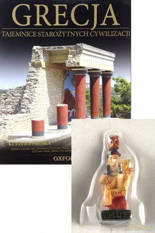 Tajemnice starożytnych cywilizacji 14: Kultura egejska + Figurka Hemouset [KSIĄŻKA]+[FIGURKA]