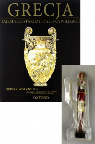 Tajemnice starożytnych cywilizacji 20: Grecja - okres klasyczny cz. 3 + figurka RA [KSIĄŻKA]+[FIGURKA]