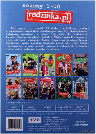Rodzinka.pl Sezon 1-10 [BOX] [32DVD]