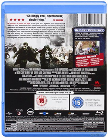 Children of Men (Ludzkie dzieci) [Blu-Ray]
