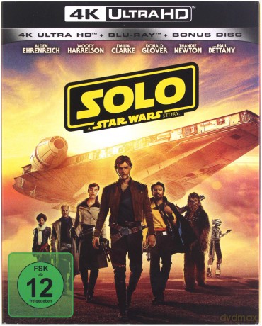 Solo: A Star Wars Story (Han Solo: Gwiezdne Wojny - Historie) [Blu-Ray 4K]+[2xBlu-Ray]