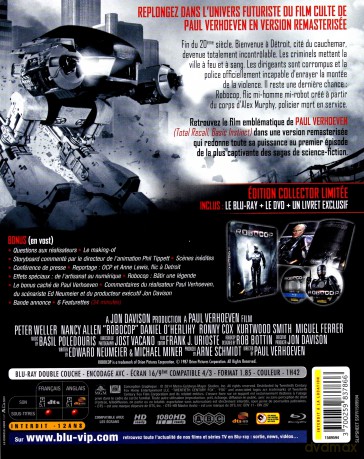 RoboCop (steelbook) [Blu-Ray]+[DVD]