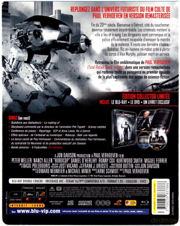 RoboCop (steelbook) [Blu-Ray]+[DVD]