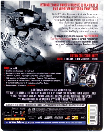 RoboCop (steelbook) [Blu-Ray]+[DVD]