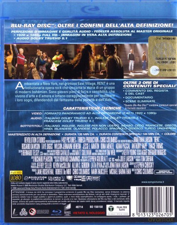 Rent [Blu-Ray]