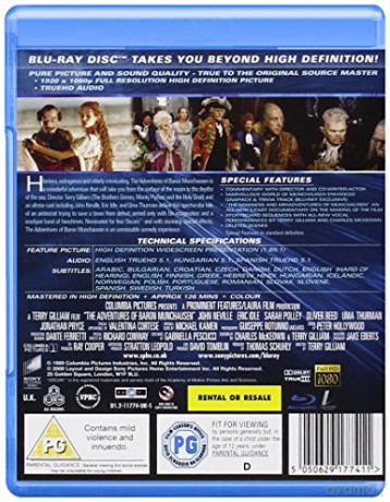 Przygody Barona Munchausena [Blu-Ray]