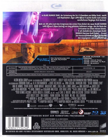Blade Runner 2049 [Blu-Ray 3D]+[Blu-Ray]