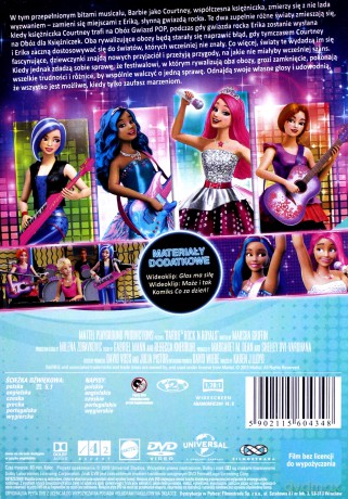 Barbie Rockowa Księżniczka [DVD]
