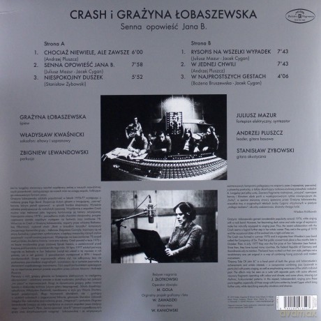 Crash: Senna Opowieść Jana B. [Winyl]