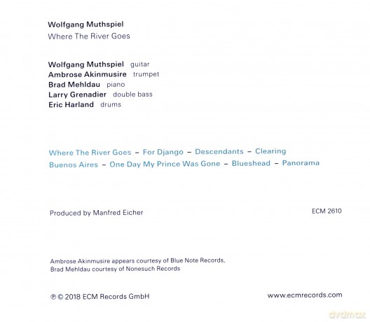 Wolfgang Muthspiel: Where The River Goes [CD]