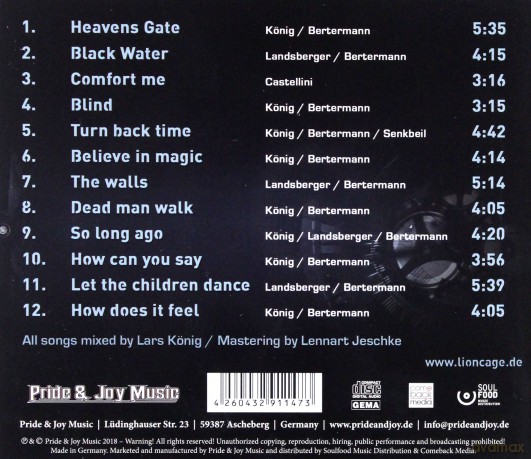 Lioncage: Turn Back Time [CD]
