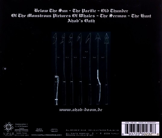 Ahab: The Call Of The Wretched Sea [CD]