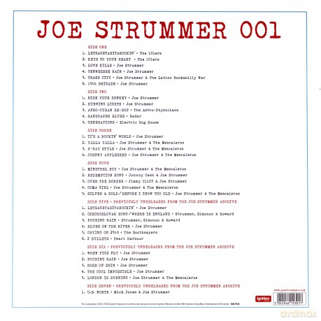 Joe Strummer: Joe Strummer 001 [BOX] [4xWinyl]