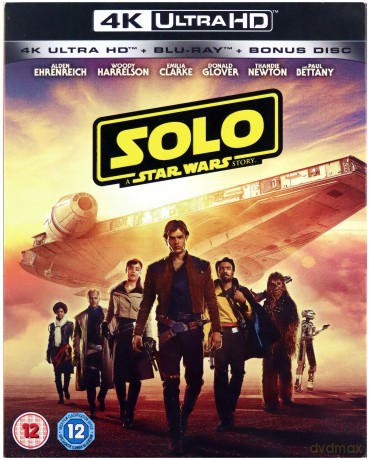 Solo: A Star Wars Story (Han Solo: Gwiezdne wojny - historie) (Disney) [Blu-Ray 4K]+[2xBlu-Ray]